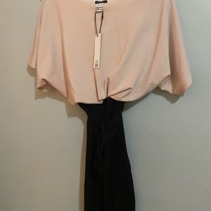 Medium BNWT Blush Pink/Black Suzy Sheir Dress